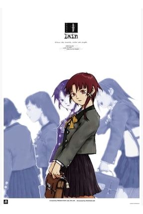 Seri Deneyler Lain Ps1 Promosyon Tablo Ahşap Poster Dekoratif f8f8f8(4042)anime