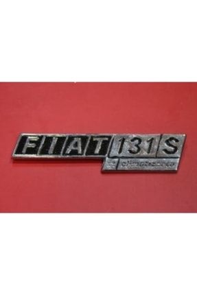 Etiketçilere Tofaş Nikelaj 131 Şahin Fiat 131 S Climatizzata Yazı GNG975