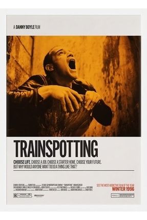 Trainspotting Movie Tablo Ahşap Poster Dekoratif f8f8f8(733)cin