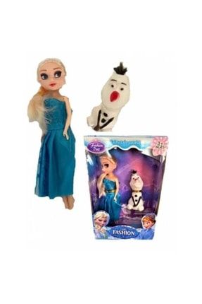 Frozen Karlar Ülkesi Elsa Ve Olaflı Figür Oyuncak Bebek 2'li Set lsklst