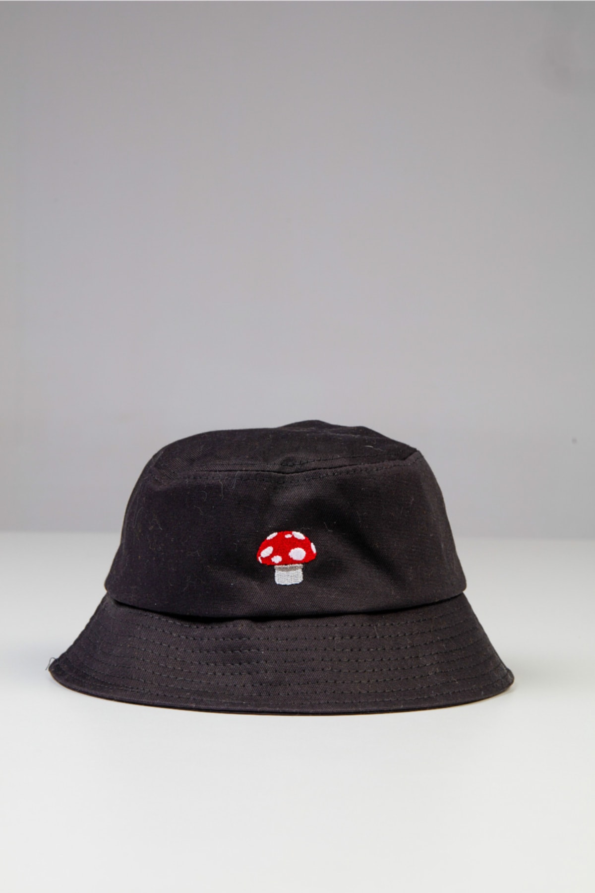 Kity Boof Bucket Hat Mushroom Black Şapka