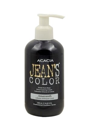 Jean's Color Eflatun Solmayan Çiçek 250ml. Amaranth Amonyaksız Balyaj Renkli Saç Boyası 11111