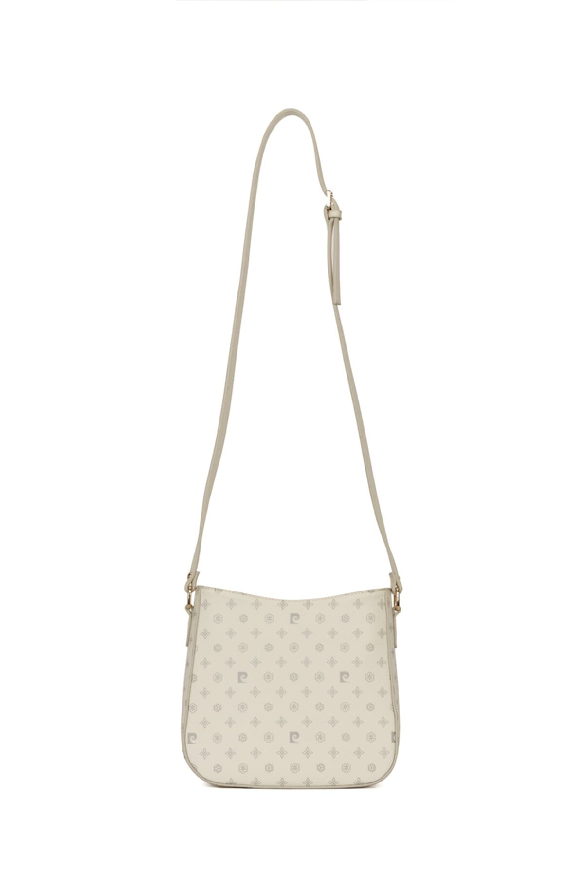 Pierre Cardin-Geantă de umăr pentru femei Monogram albă 05PO22Y1582 6