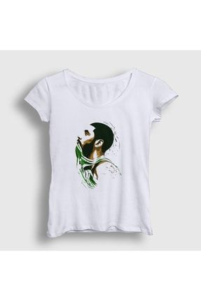 Kadın Beyaz Kyrie Irving Nba Basketbol T-shirt 296059tt