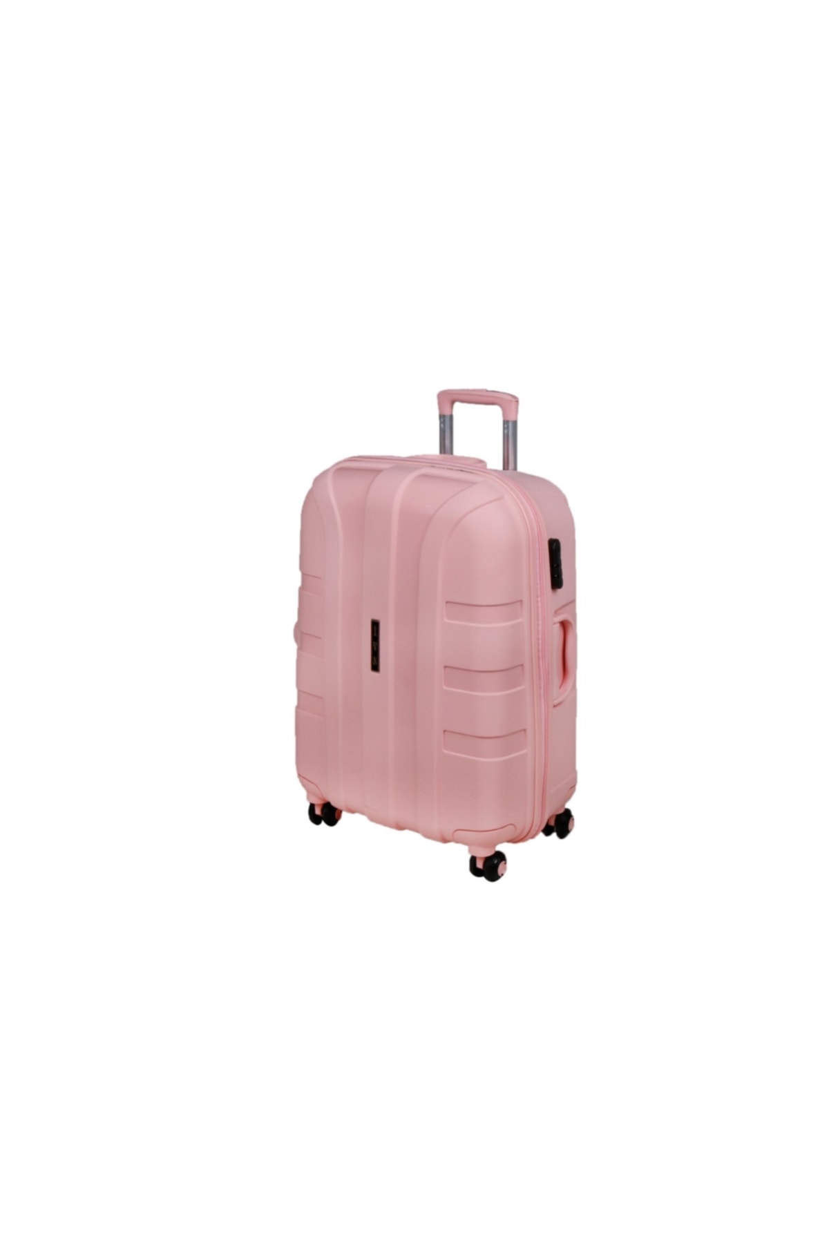 IVS Pudra Pembe Valiz Kabin Boy Kabin Boy Seyahat Çantası Pp1010-690-s Pembe