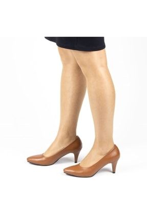 Kadın Ince Kısa Topuklu Klasik Stiletto Ayakkabı PRA-5683673-489706