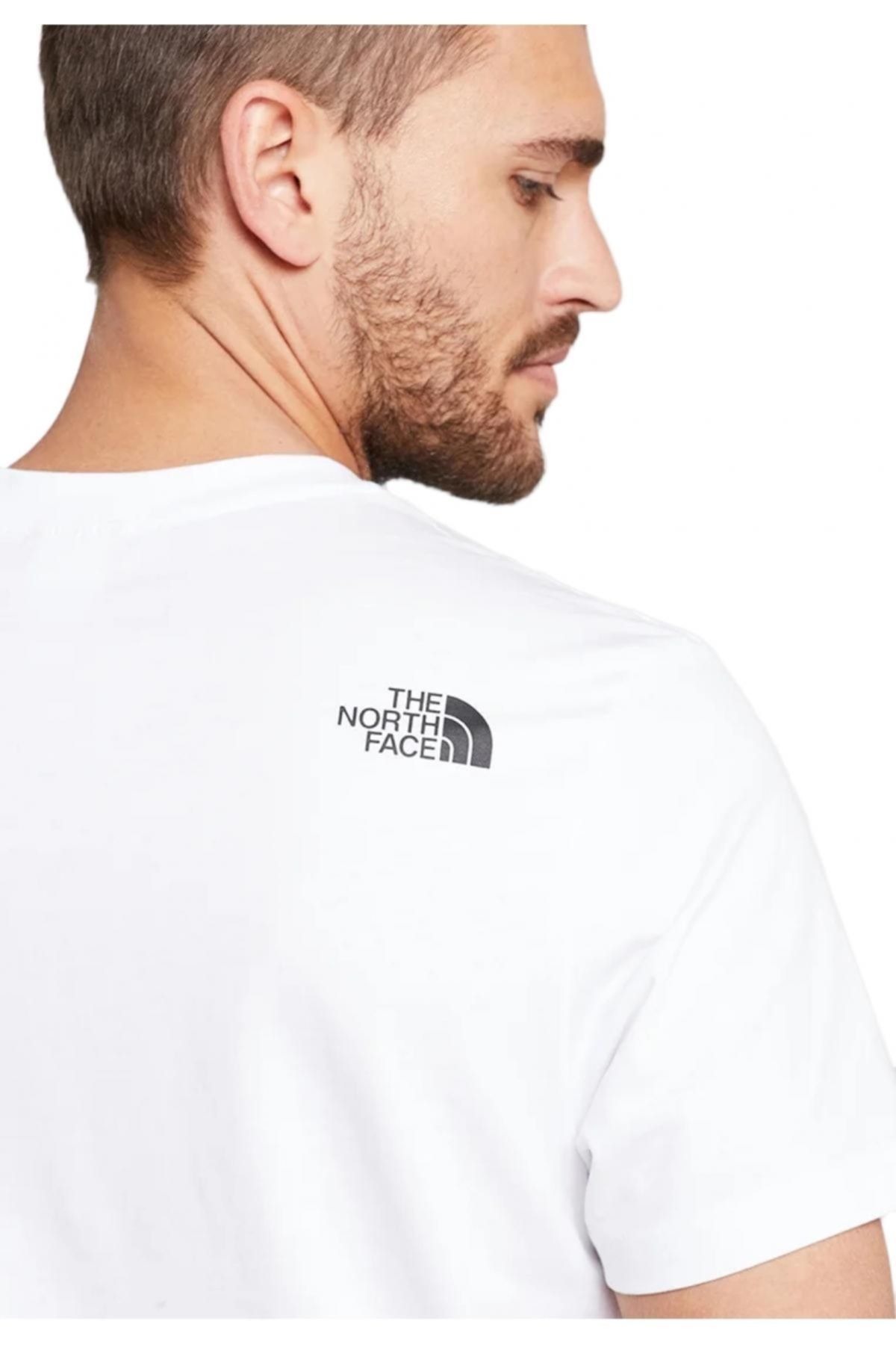 THE NORTH FACE Nf0a2tx3 M S/s Easy Tee Eu Beyaz Erkek T-shirt | 59