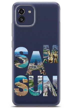 Samsung Galaxy A03 Uyumlu Clear Samsun Gezi Kapak Galaxy A03 Kapak Cle-1+1