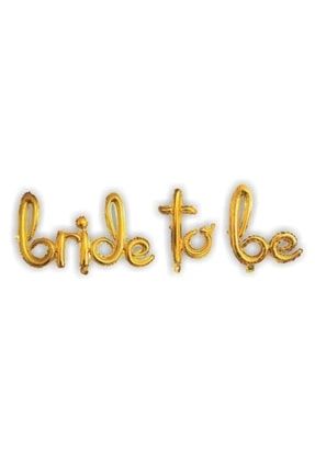 Folyo Balon Set Imza Bride To Be Gold Grkm87830134