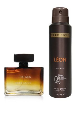 Leon EDP Erkek Parfüm 100 ml ve Deodorant 150 ml FR8696601119016KOF