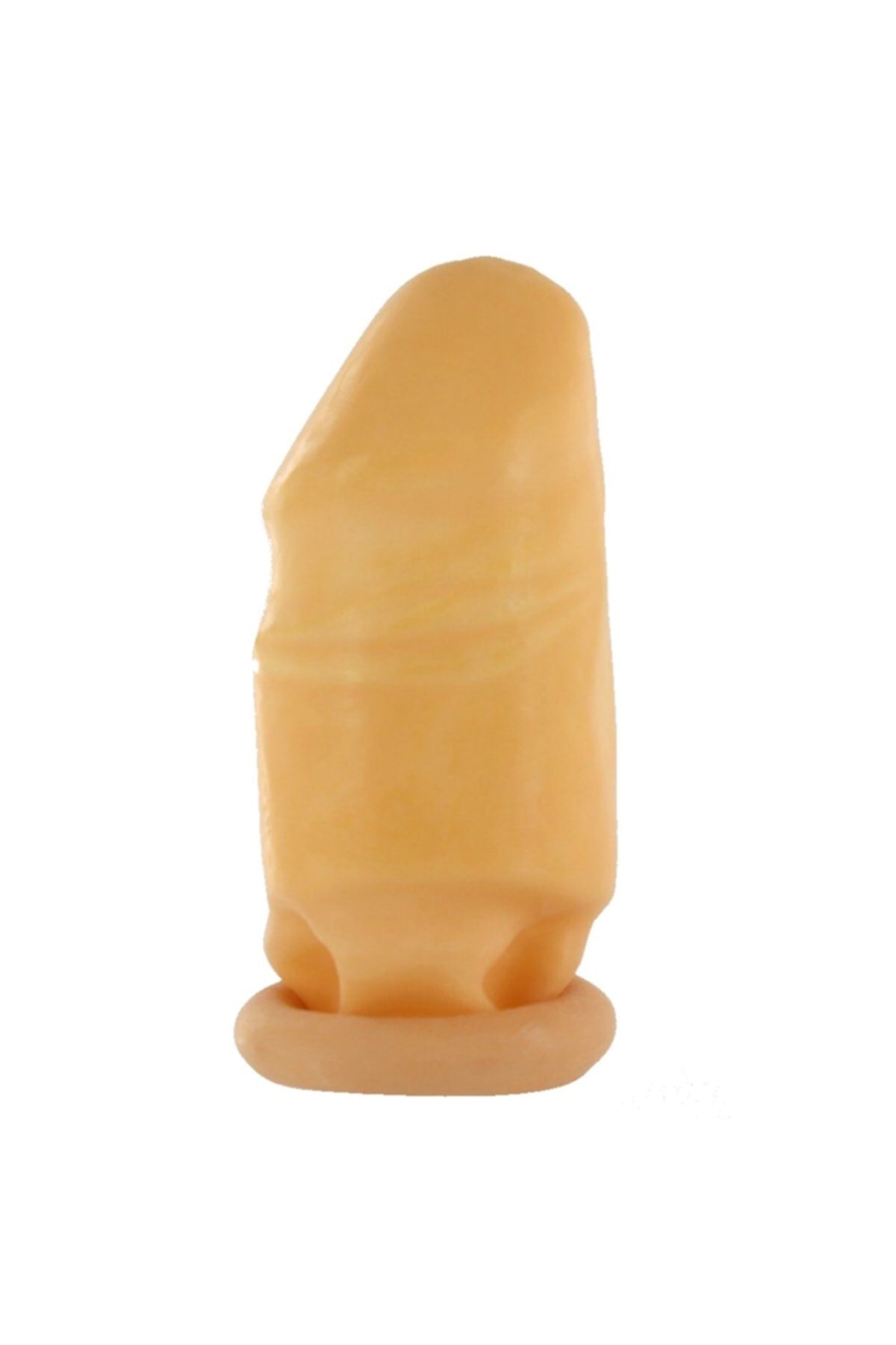 Uzatıcı Penis Kılıfı, 7 Cm Dolgulu Yumuşak Doku, Yıkanabilir Uzatmalı Dolgulu Penis Kılıfı
