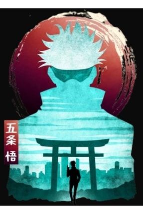 Jujutsu Kaisen Anime Kawaii Sukuna Gojo Satoru Tablo Ahşap Poster Dekoratif f8f8f8(632)anime