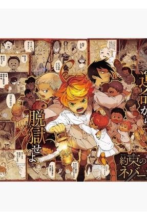 Yakuso No Neverland, The Promised Neverland, Anime Posteri Tablo Ahşap Poster Dekoratif f8f8f8.u2(62)anime