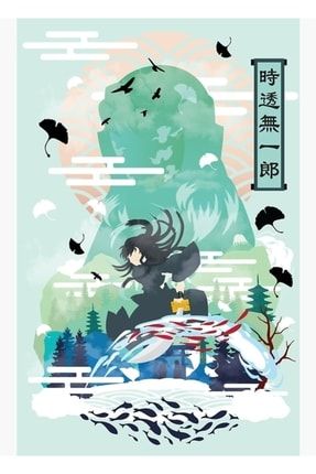 Muichiro Tokito Negatif Uzay Tablo Ahşap Poster Dekoratif f8f8f8(247)anime