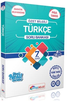 7. Sınıf Özet Bilgili Türkçe Soru Bankası 9786057684097