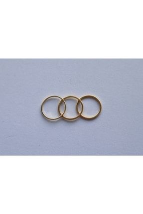 Gold Düz Eklem Yüzüğü - Bijuteri Y-00016