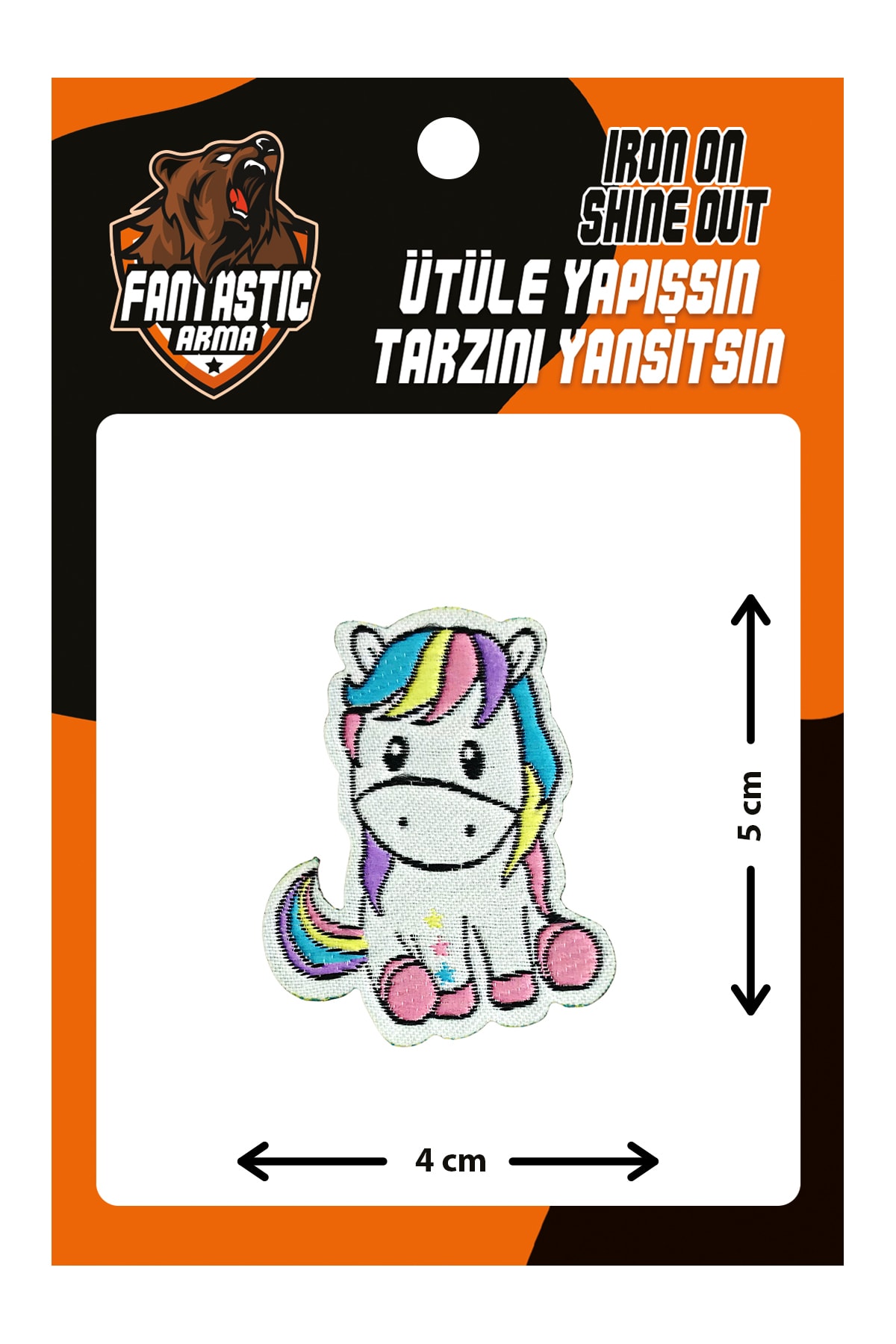 FANTASTIC ARMA A50-236 Ütü Ile Yapışan Dokuma Arma