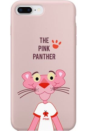 Iphone 8 Plus Lansman Pink Panther-2 Desenli Telefon Kılıfı IP8PLN-142