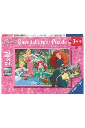 2x12 Parçalı Puzzle WD Princess-076208 U295043