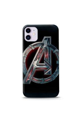 Iphone 11 Marvel Avengers Logo Tasarımlı Telefon Kılıfı(ave7) desecase30212