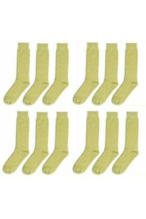 Nano Renk 12'li Askeri Kışlık Havlu Çorap (12 Çift) 12 li set