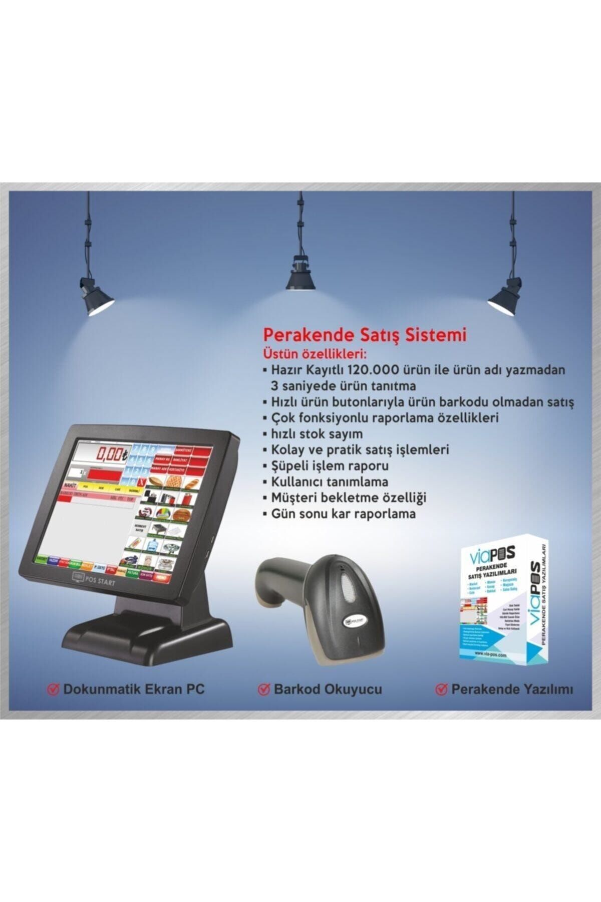 pos start viapos market dokunmatik