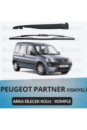 Peugeot Partner Arka Cam Silecek Kolu + Süpürgesi 1997-2008 (fiskiyeli) 12611242
