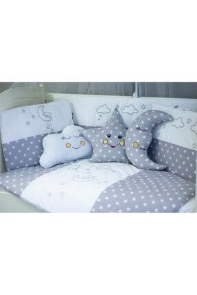mini baby acqua mavi besik bebek uyku seti 60x120 olcu fiyati yorumlari trendyol