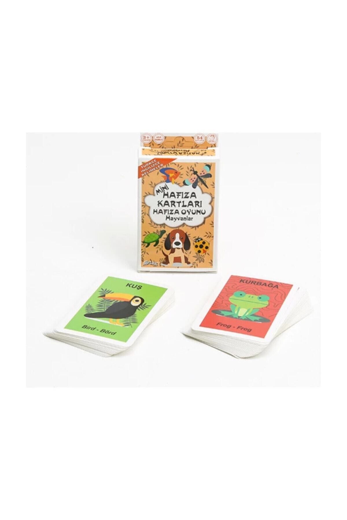 PERLOTUS-Mini Memory Game Card Set of 3 English Turkish Words 2