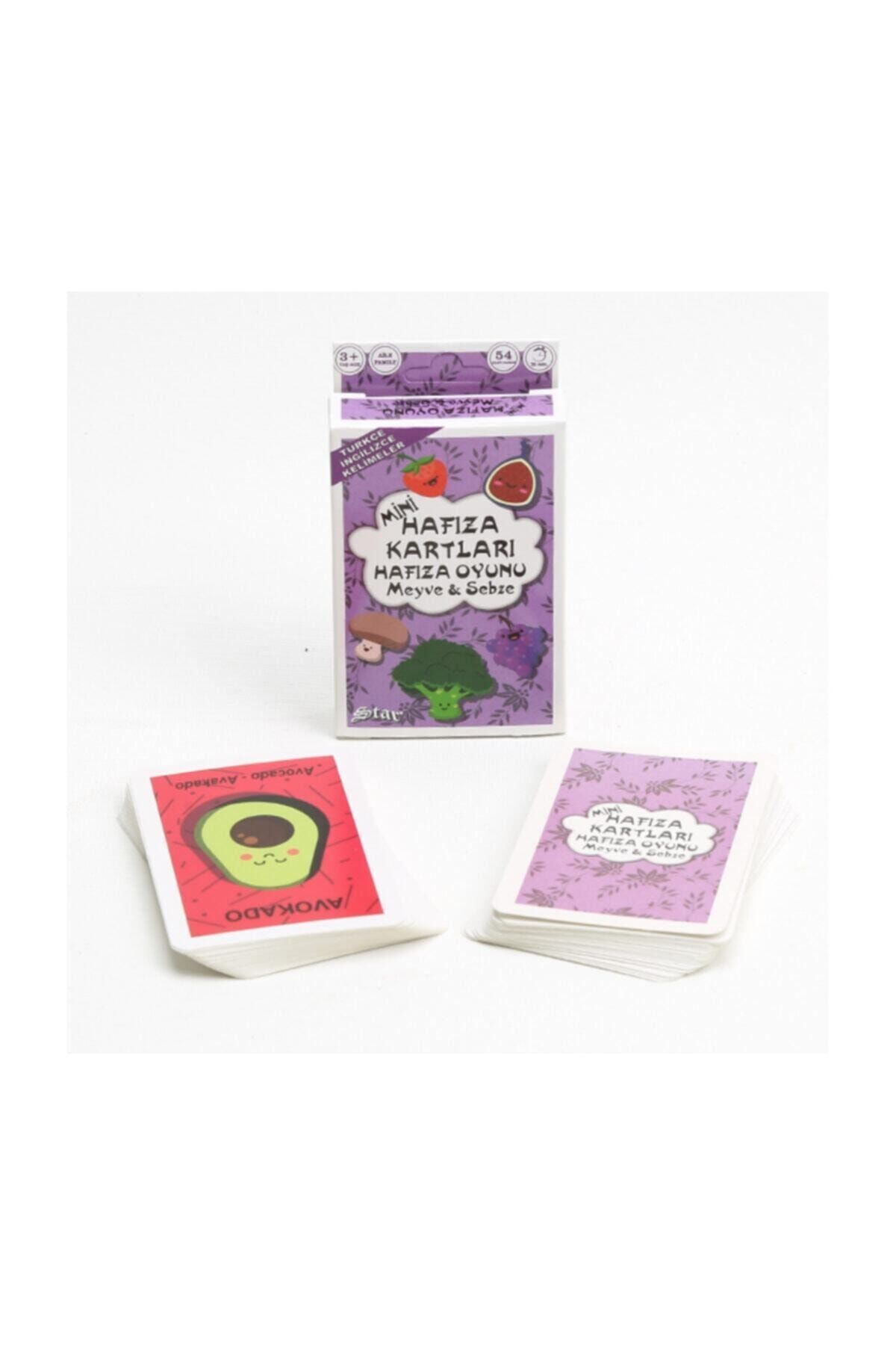 PERLOTUS-Mini Memory Game Card Set of 3 English Turkish Words 4