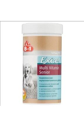 8in1 Excel Senior Multivitamin Yasli Kopek Vitamin 70 Tablet Trendyol