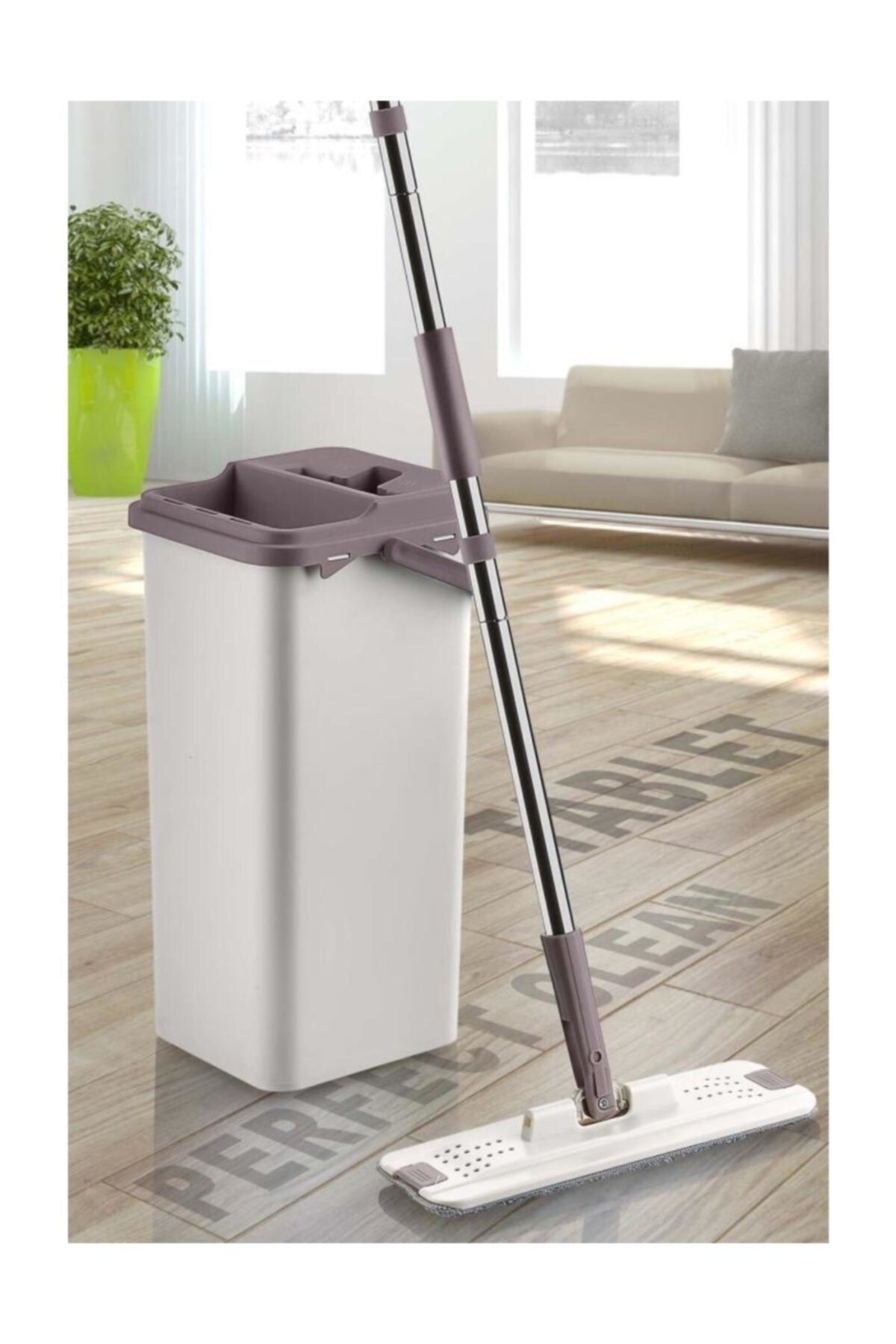 pazariz Compact 8 L Kapasiteli Tablet Mop +6 Yedek Bez AN8032