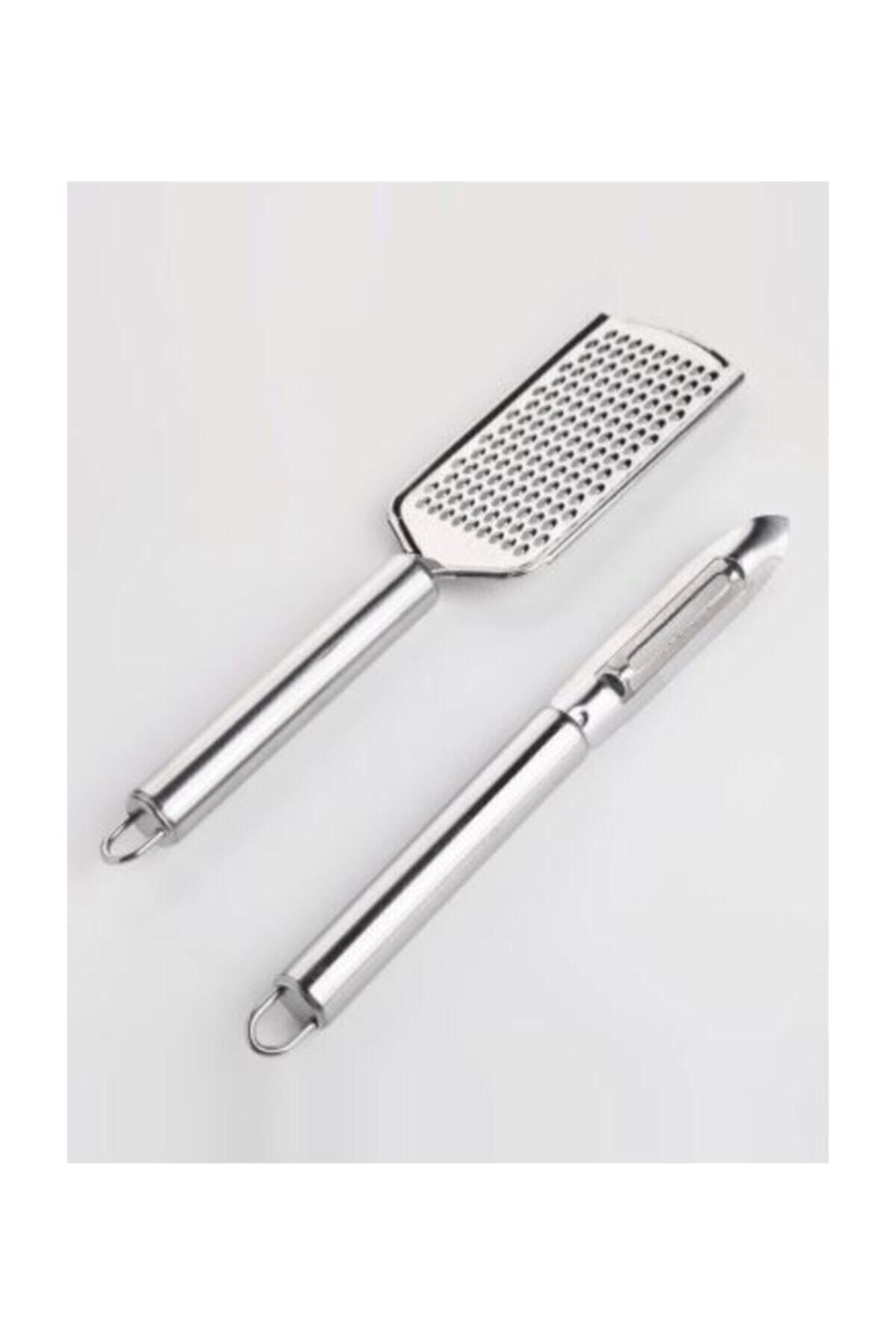 YZG HOME-METALAY Stainless Steel Grater And Peeler Cheese Chocolate Ginger Potato Lemon Grater Vegetable Clay Set 1