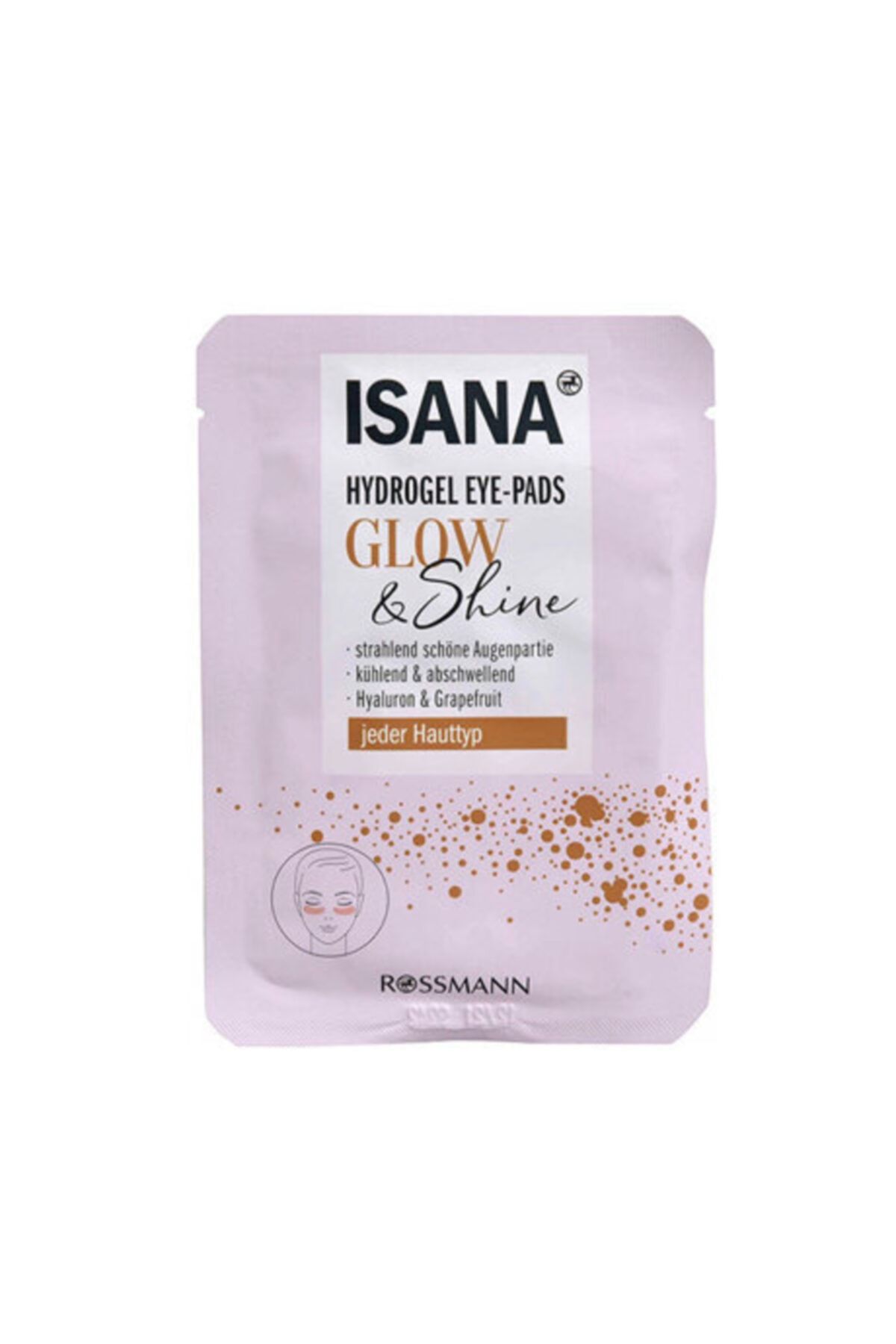 ISANA Gözaltı Pedi Glow&shine 1 Adet