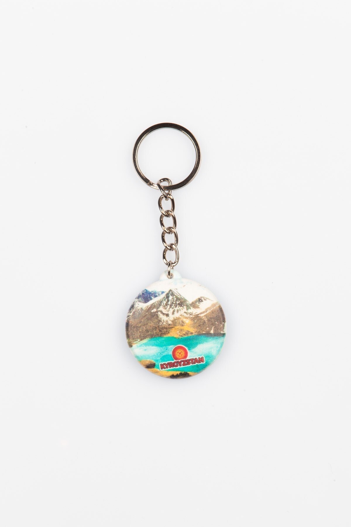Kyrgyzstan Themed Keychain Cover Opener