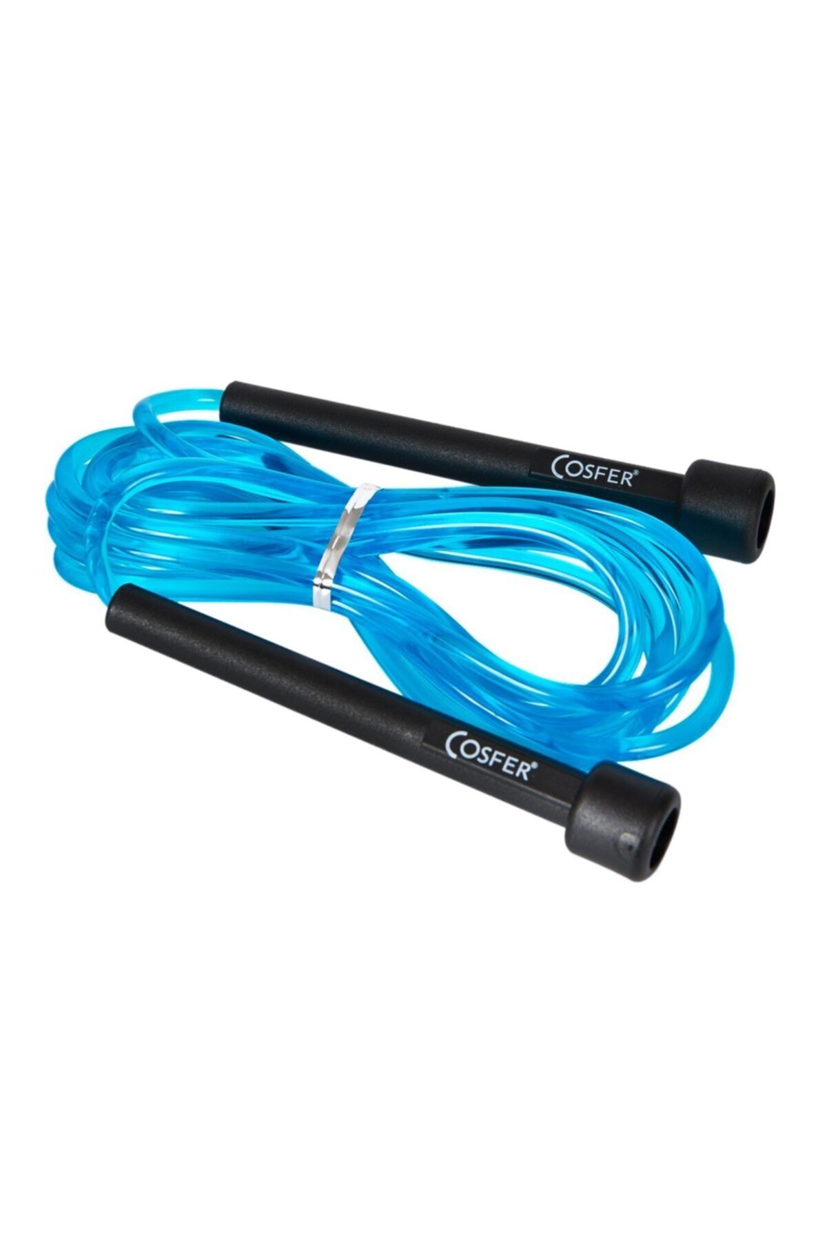 Cosfer-Csf-ls3115-m Transparent Jump Rope - Blue 1