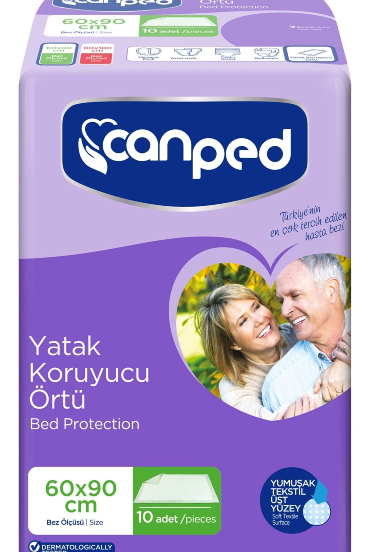 Canped Yatak Koruyucu Örtü (60X90)