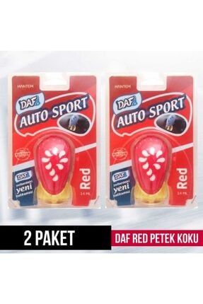 Oto Petek Kalorifer Kokusu Kırmızı 2 Paket dafpetekokukırmızı