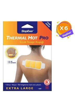 Thermal Hot Pro Sıcak Terapi Kuşağı - 6x1 Adet 8699872931547