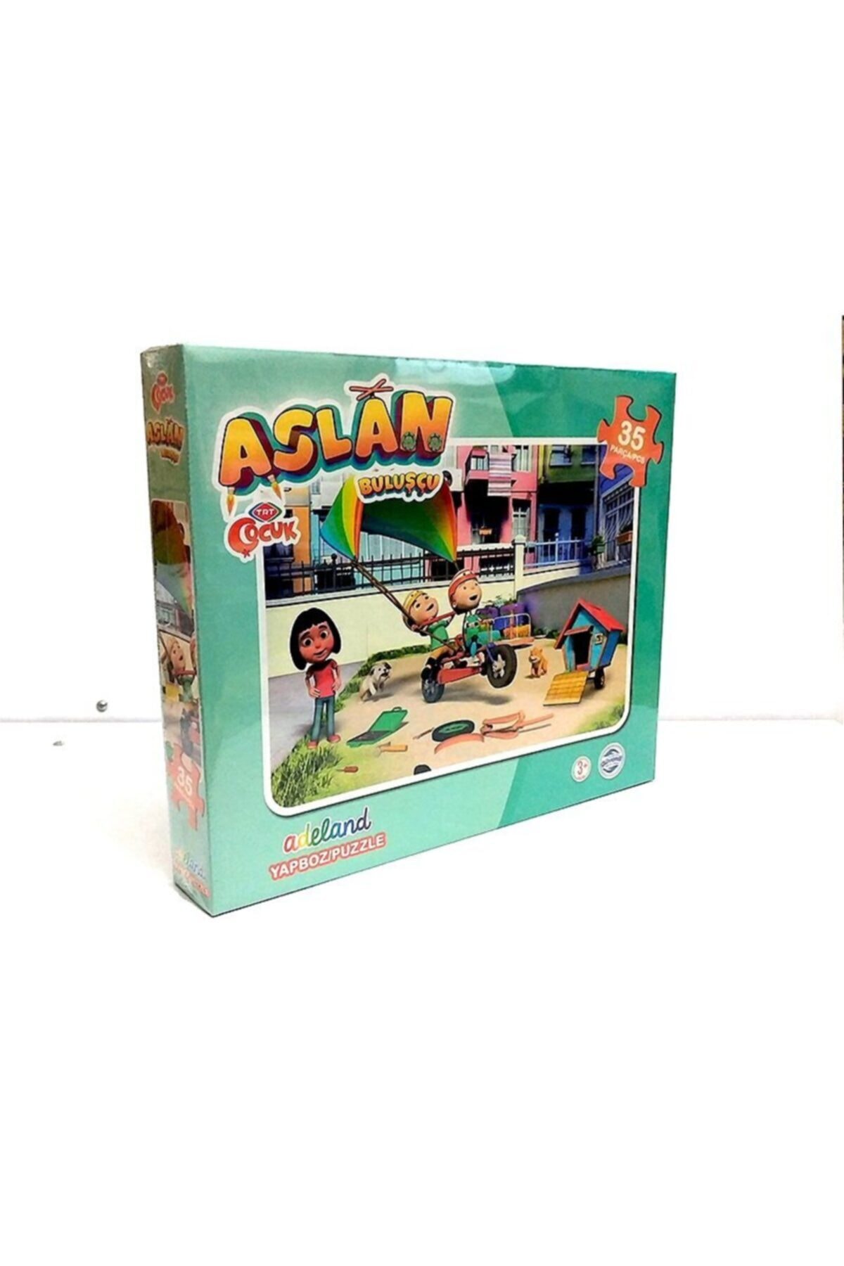 ADELAND Trt Çocuk Aslan Kutulu Puzzle/yapboz 35 Parça - Fiyatı