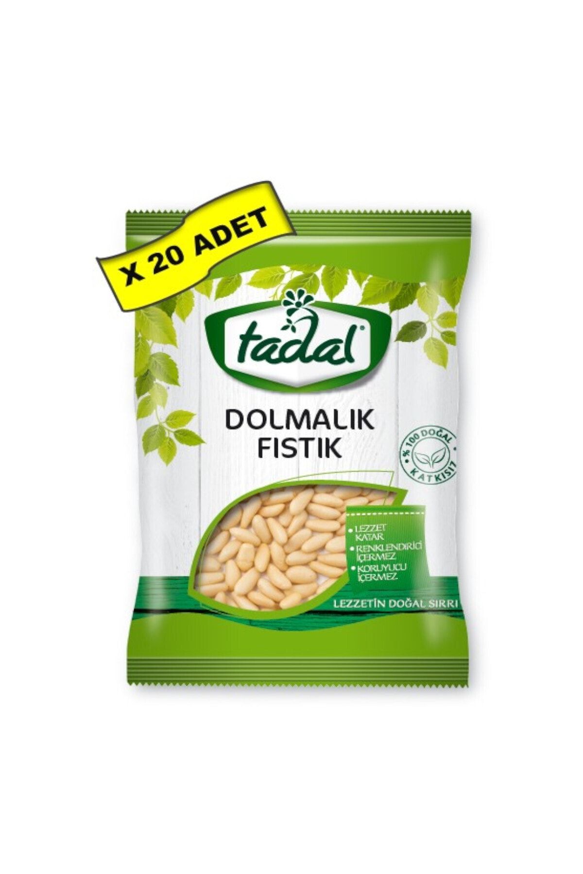 TADAL Dolmalık Fıstık 15gr ( 20 Adet X 15 Gr)