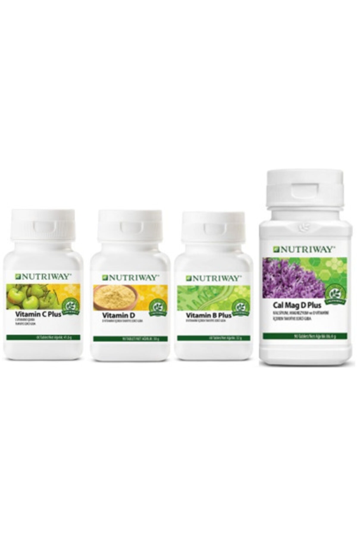 Amway Nutriway Bağışıklık Vitamin Seti C, D , B Plus Ve Calcium Magnesium D Plus