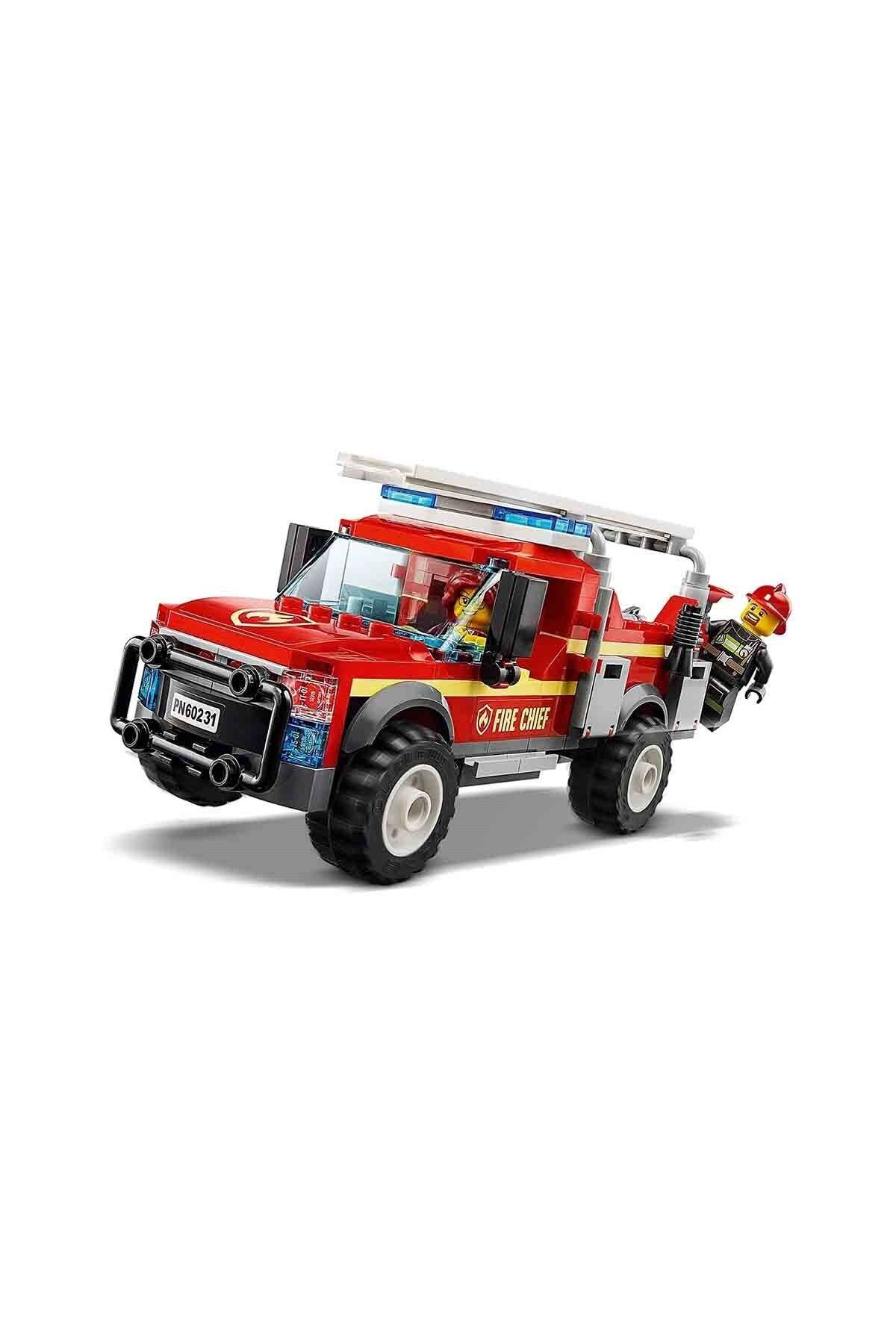 Lego 60231 city fire chief response truck best sale