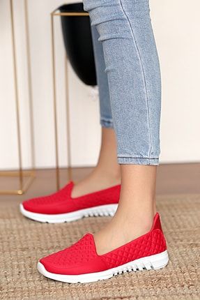 Kadın Kırmızı Ayakkabı 001-777-21