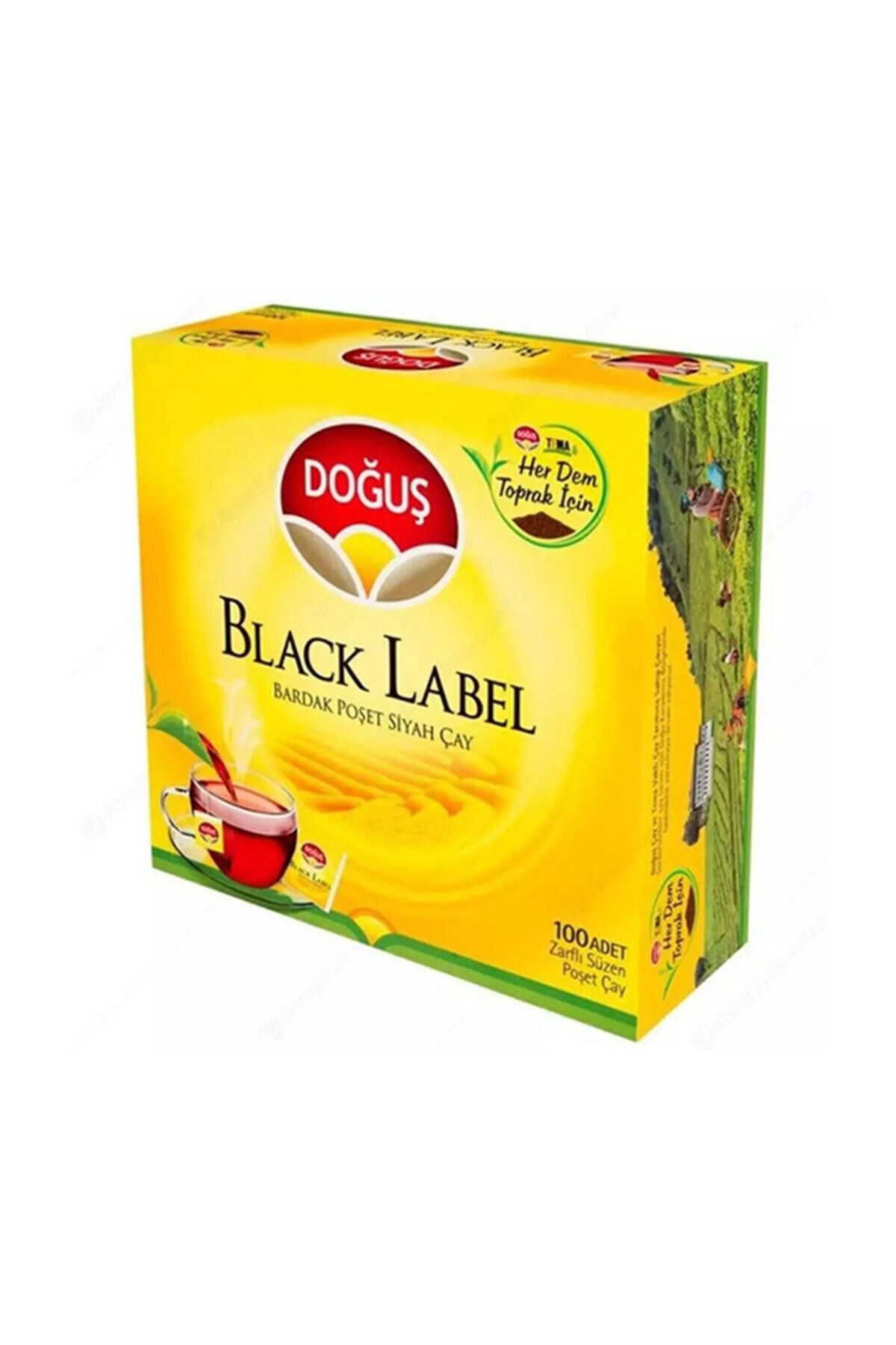 Doğuş Black Label Bardak Poşet Çay 2 gr 100 Adet