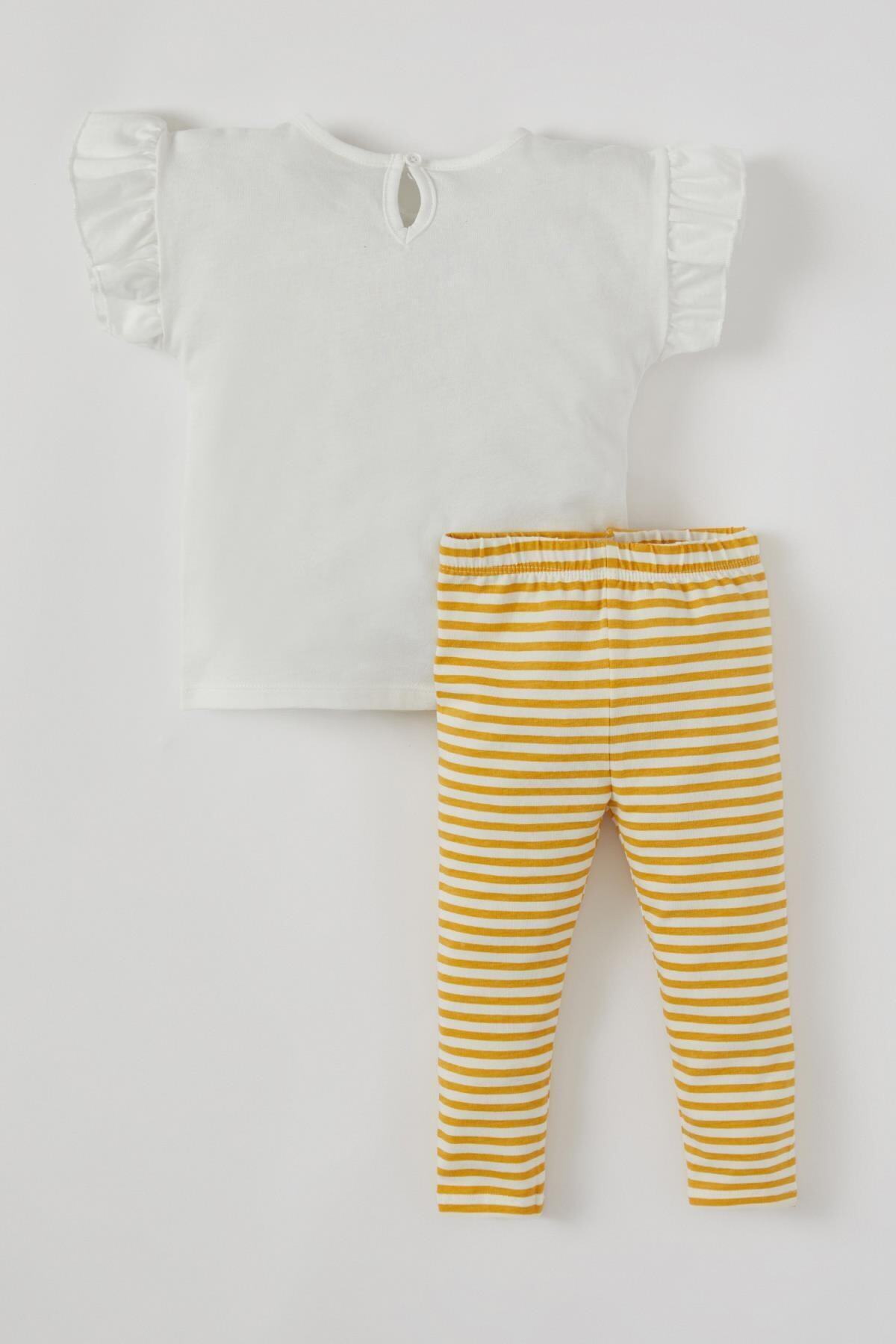 ست نوزادی دخترانه اکرو دفکتوDefacto | T9853A221SM اورجینال - تصویر 2