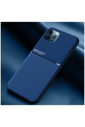 Iphone 12 Pro Max Uyumlu Kılıf Design Silikon Kılıf Mavi 2100-m444