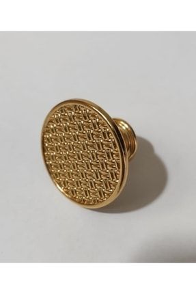 Hasır Gold Altın Parlak Yuvarlak Metal Kulp Düğme Çap 3,5cm Çekmece Dolap Kulbu k30