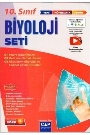 10. Sınıf Biyoloji Anadolu Seti KLVZ19786257732635