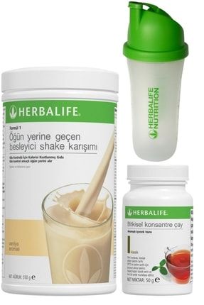 Vanilyalı Shake + Klasik Çay + Shaker 15 Günlük Kilo Kontrol Seti TEMELSET15KLSG
